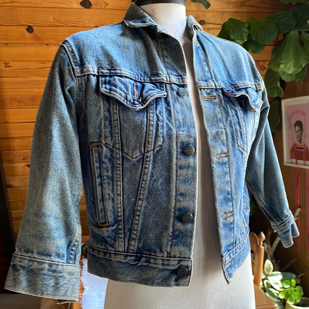 Levi’s VINTAGE 575 0218 cropped denim jacket